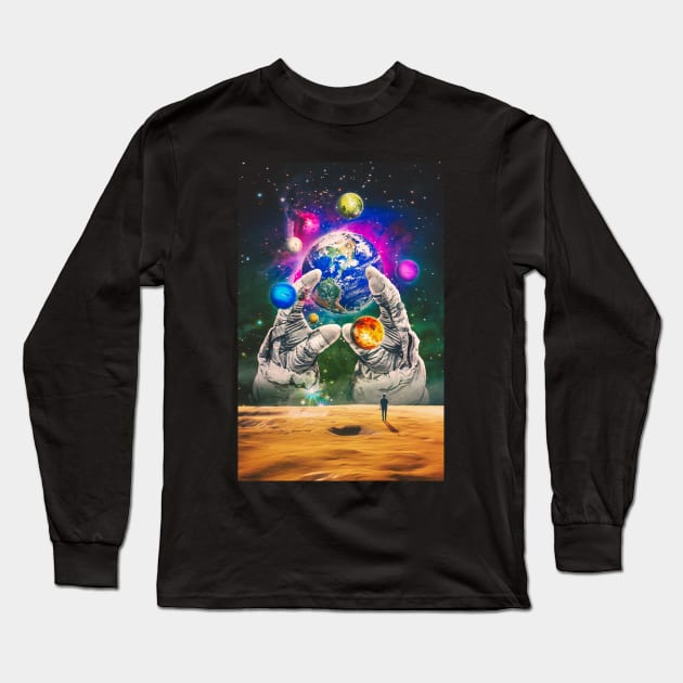 God Is An Astronaut Long Sleeve T-Shirt by SeamlessOo